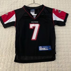 Atlanta Falcons #7 Michael Vick Home Black Jersey Toddler size 3T